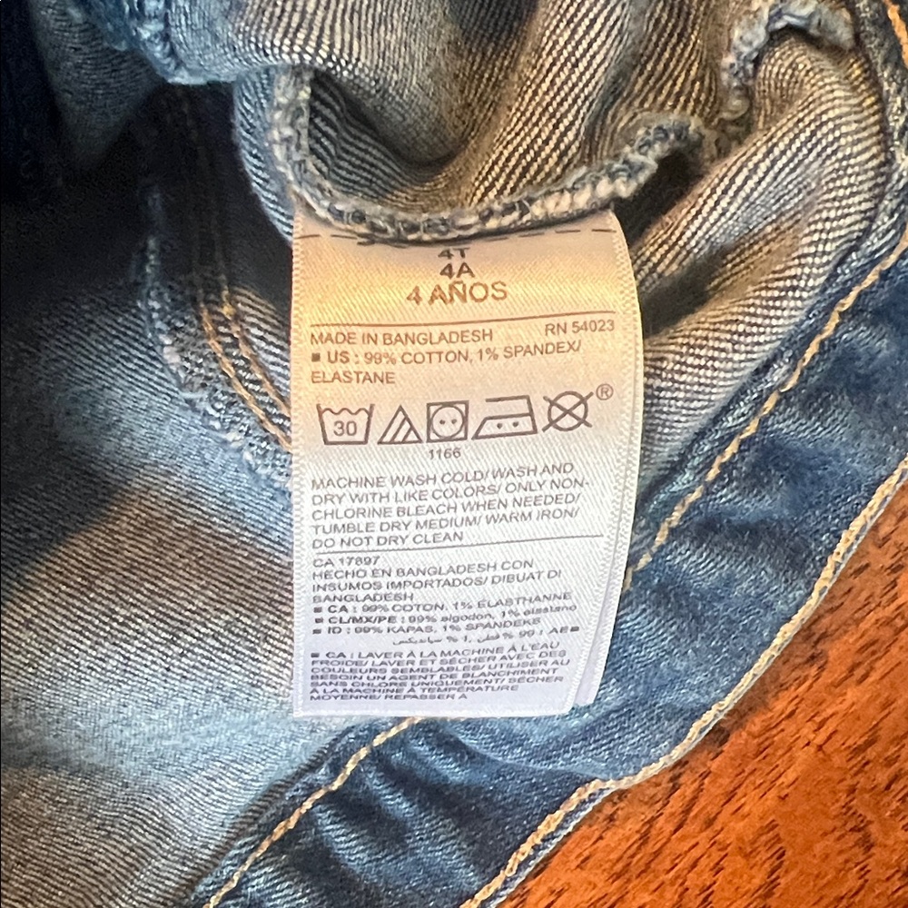 Old Navy Jean Jacket Size 4T - Picture 6 of 7